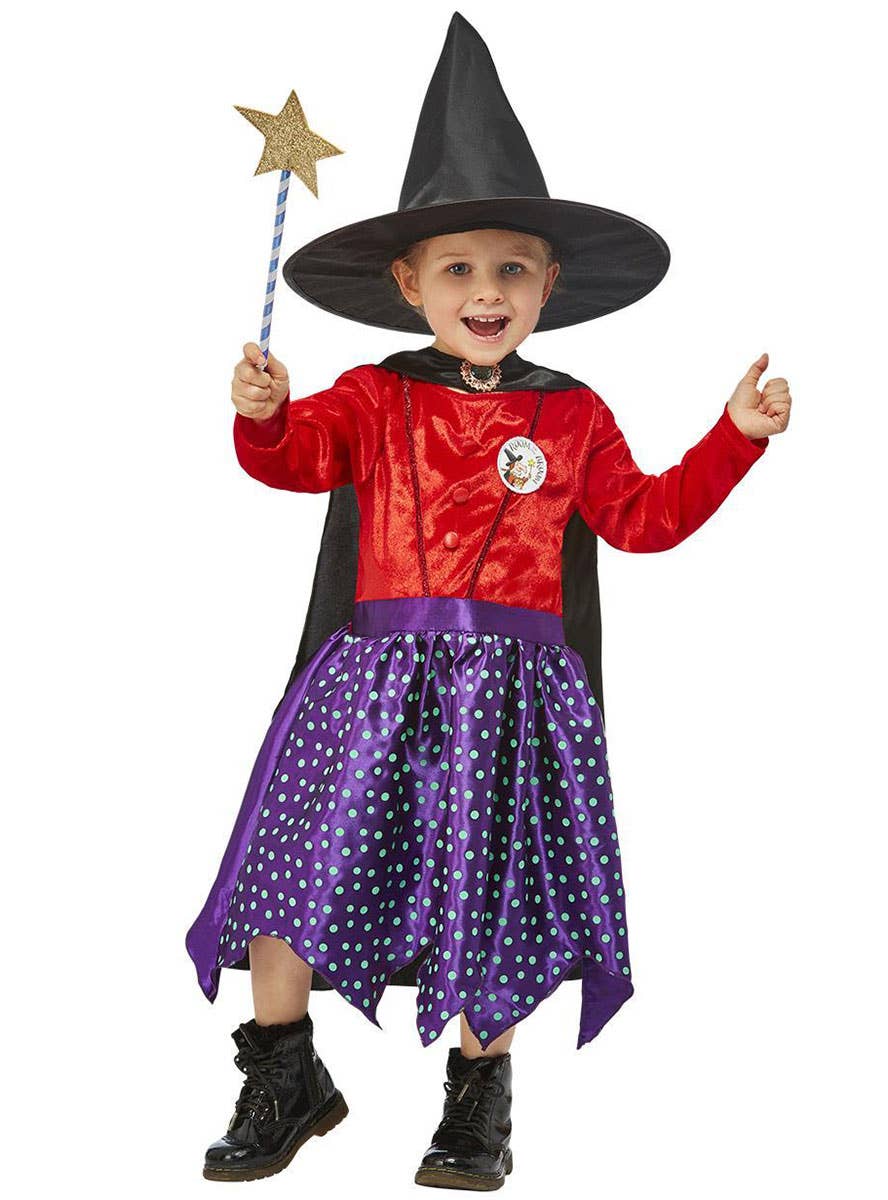 Image of Room On The Broom Witch Girls Book Week Costume - Front Image