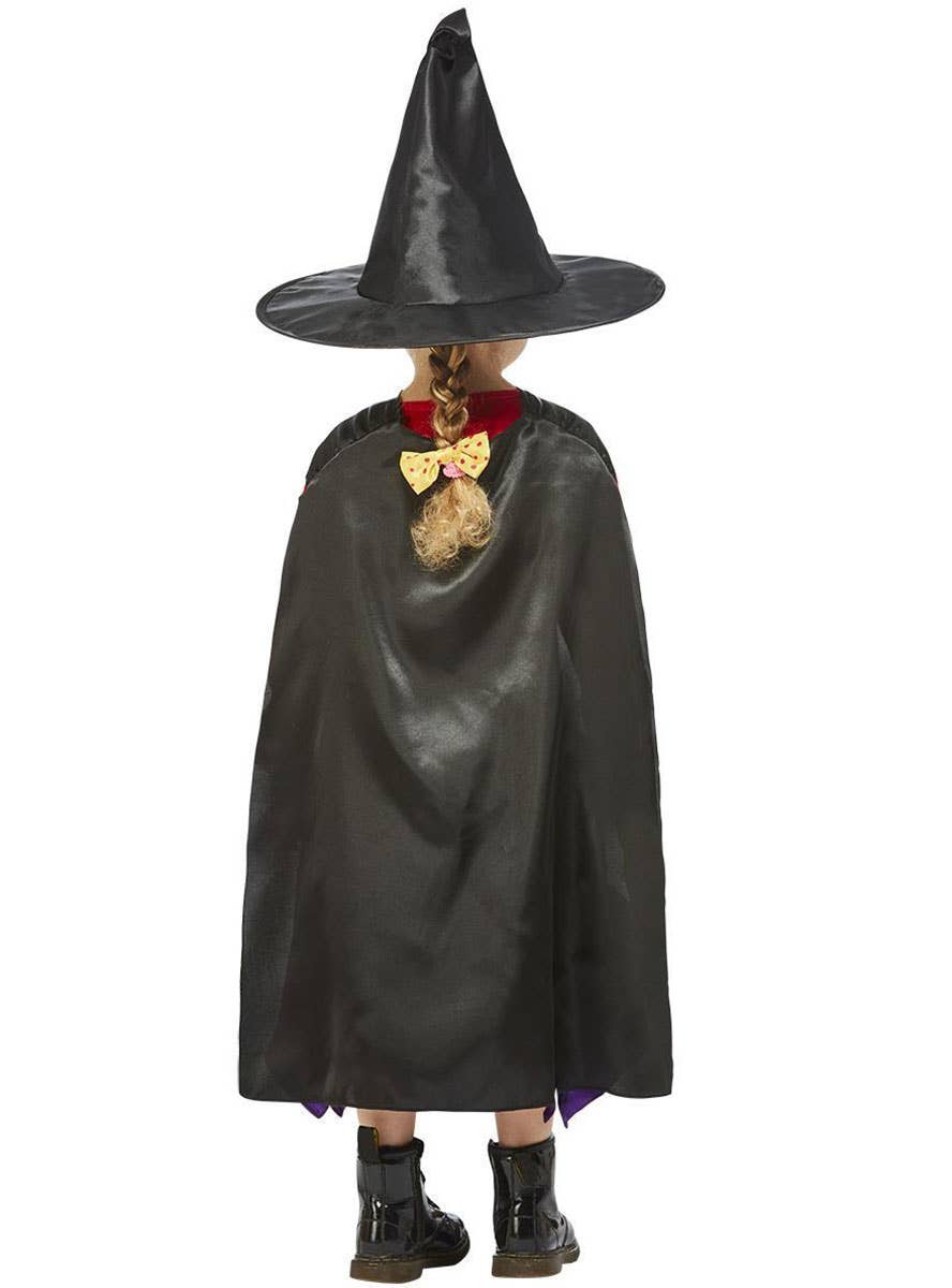 Image of Room On The Broom Witch Girls Book Week Costume - Back Image