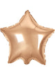 Image of Star Shaped Rose Gold 45cm Foil Balloon