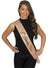 Image of Glittery Rose Gold 18th Birthday Queen Party Sash
