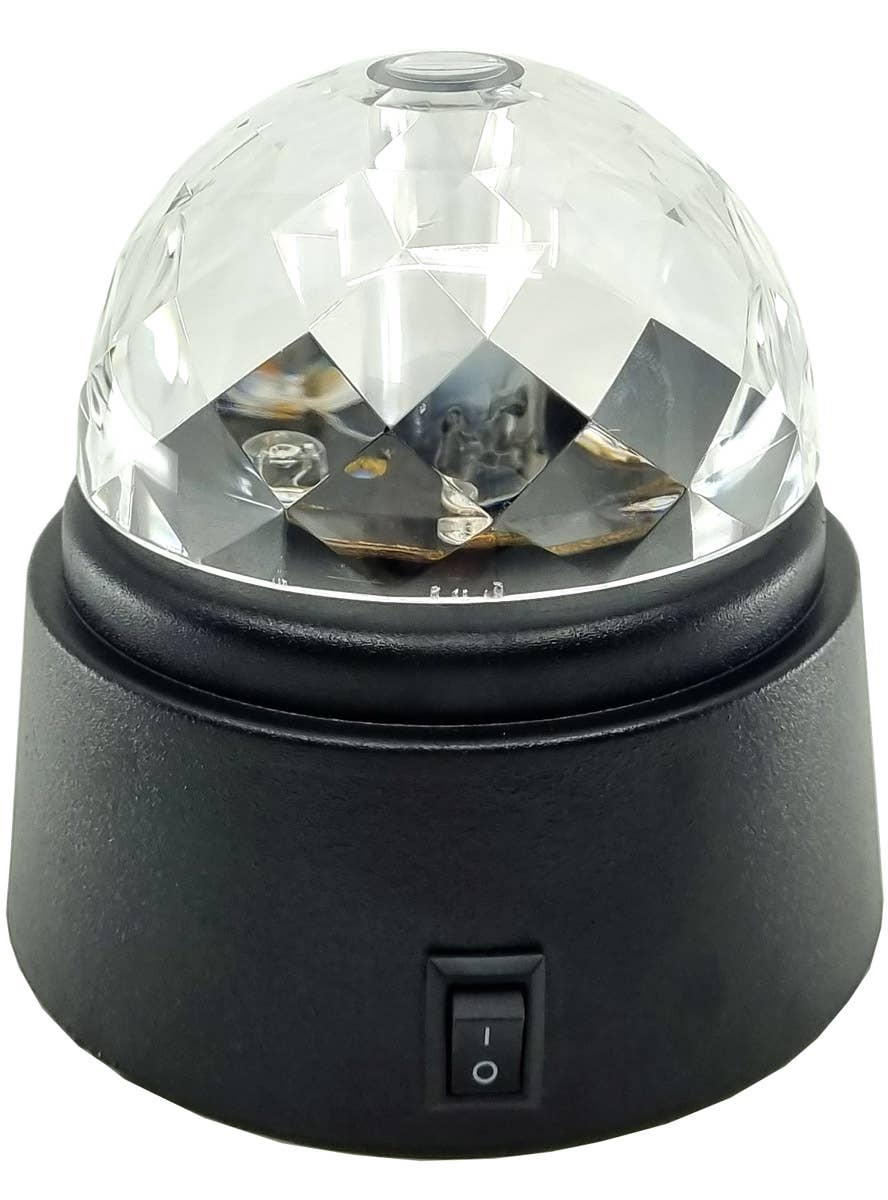 Image of Rotating Rainbow LED Prism Magic Ball Light - Main Image