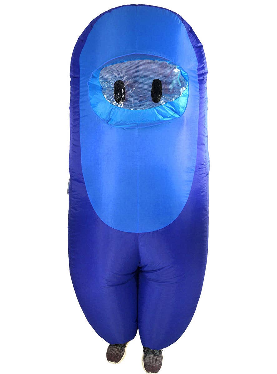 Royal Blue SUS Crewmate Inflatable Adults Costume