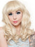 Women's Heat Resistant Deluxe Curly Fashion Wig with Front Fringe Front Image