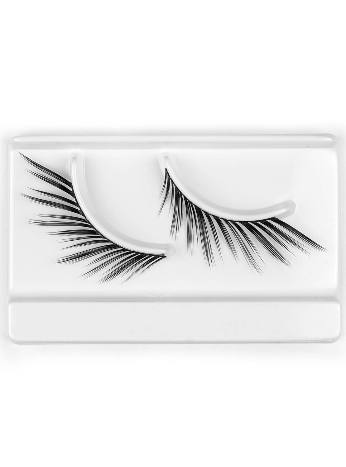 Winged Black Whiplash Attack Rock-A-Lash False Eyelashes Close Up Image