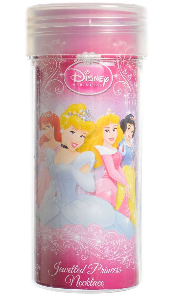 Image of Disney Princess Girls Cinderella Necklace Costume Jewellery - Packet Photo