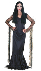 Licensed Morticia Addams Halloween Costumes for Women - Main Image