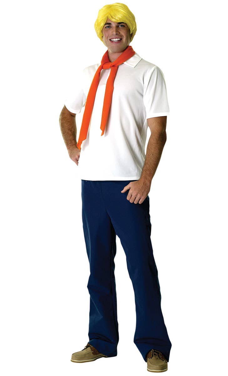 Scooby Doo Fred Mens Licensed TV Costume