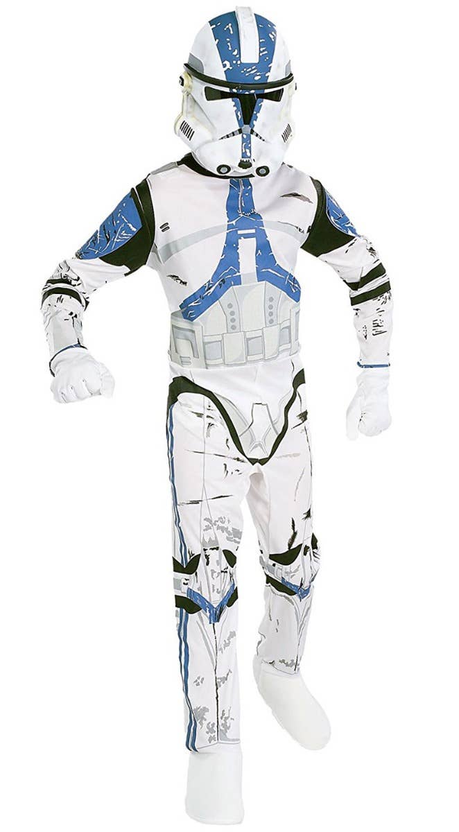 Clone Trooper Classic Kids Star Wars Costume Image 1