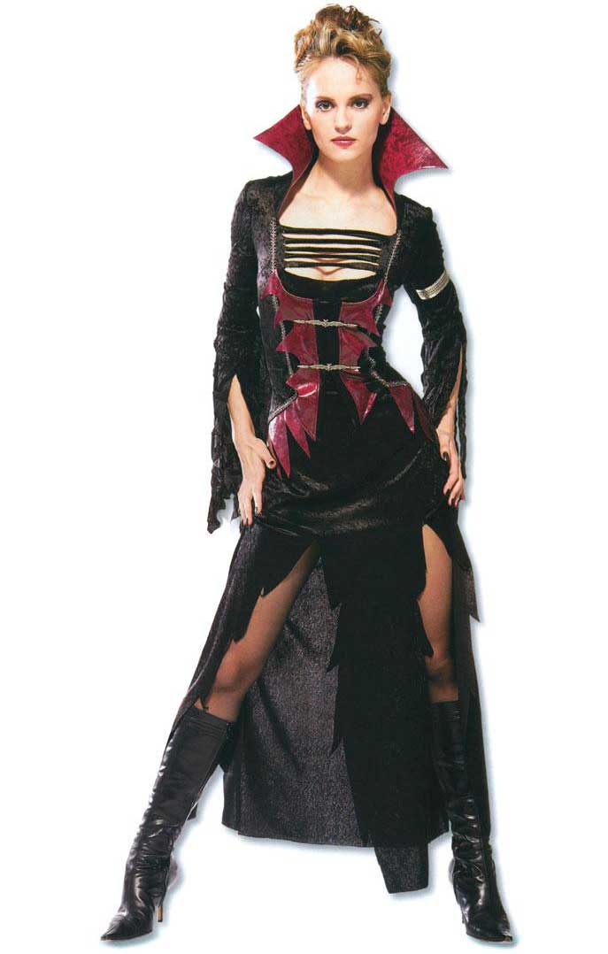 Women's Gothic Vampire Halloween Costume