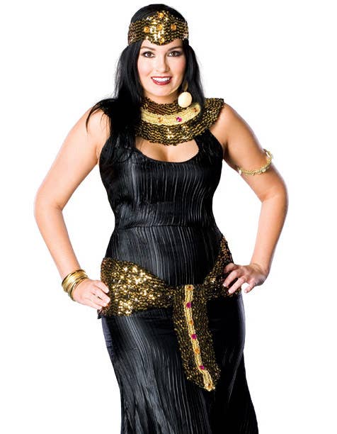 Queen Cleopatra Women's Egyptian Costume Alternate Image 2