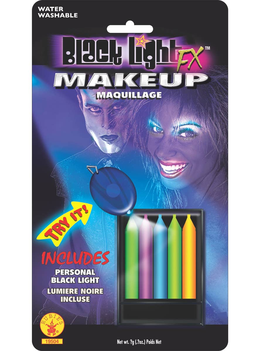 Black Light Reactive Makeup Sticks