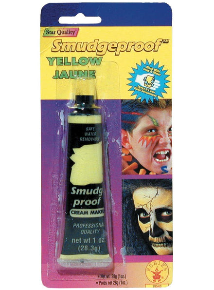 Smudge Proof Yellow Makeup