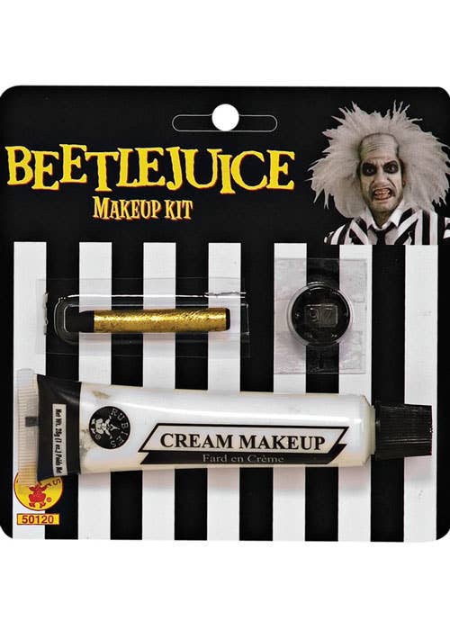 Deluxe Men's Beetlejuice Costume - makeup Image