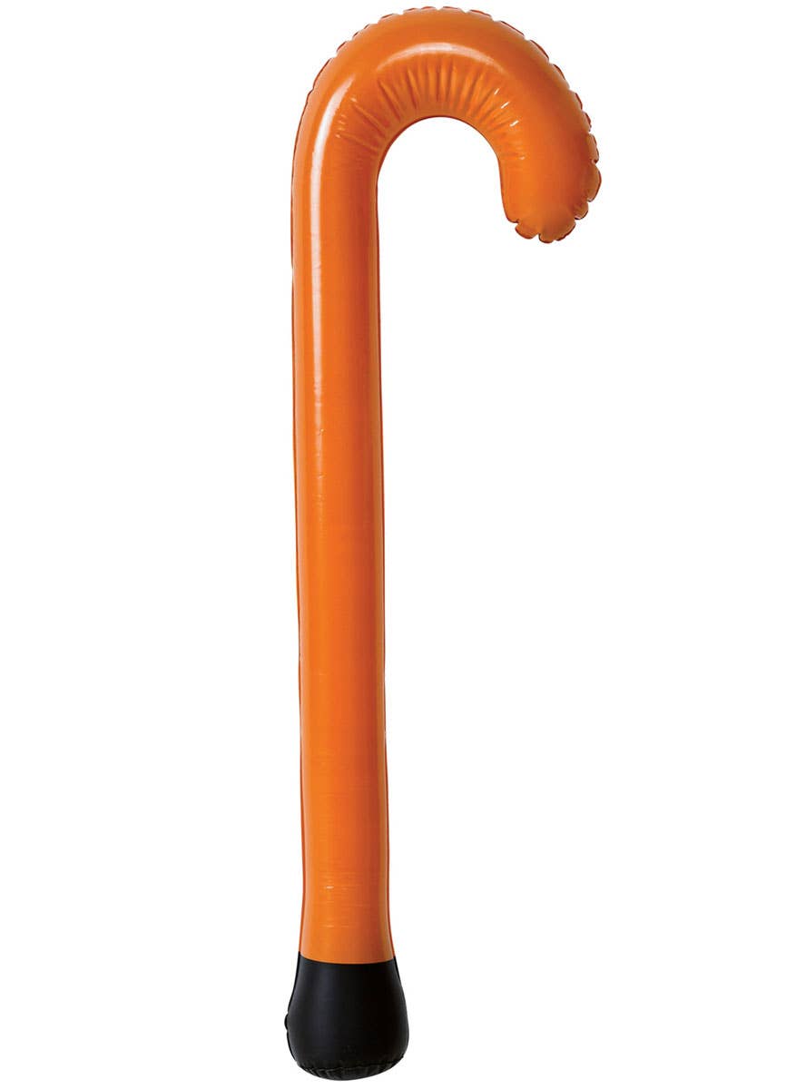 Image of Inflatable Brown Walking Stick Adults Costume Accessory - Alternative Image