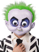 Funny Licensed Beetlejuice Costume Mask with Googly Eyes - Main Image