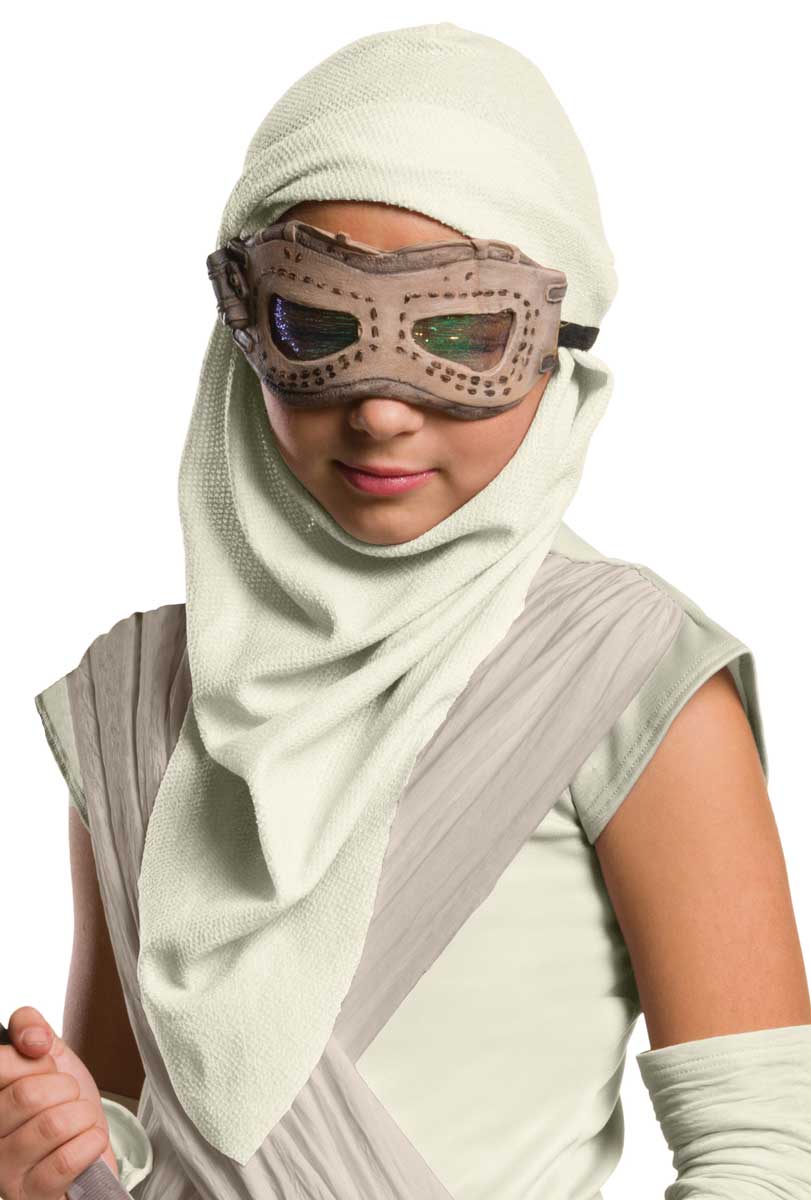 Girls Rey Star Wars Hood And Mask Costume Accessory Set Alternative