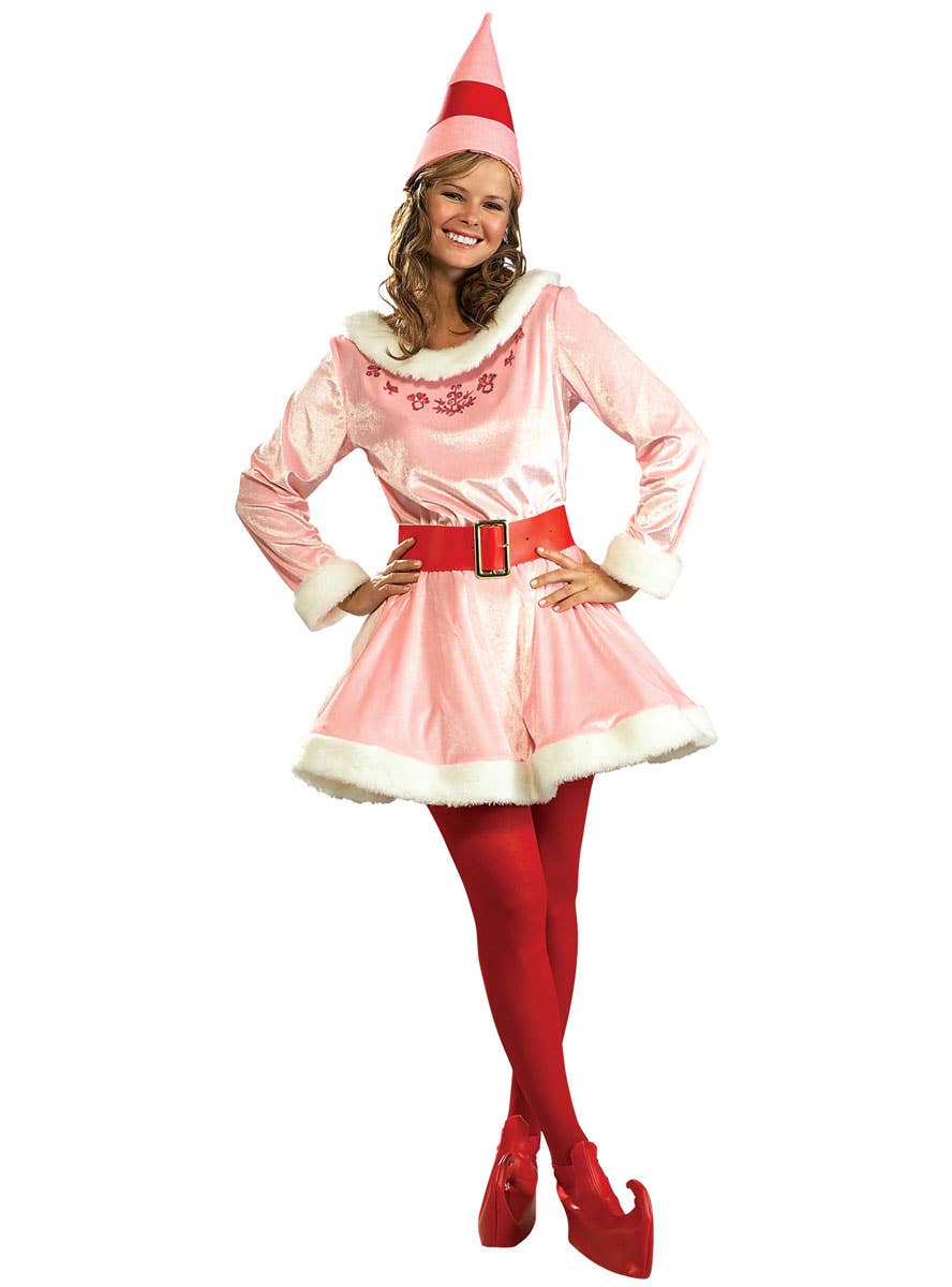 Womens Elf Movie Pink Jovie Costume