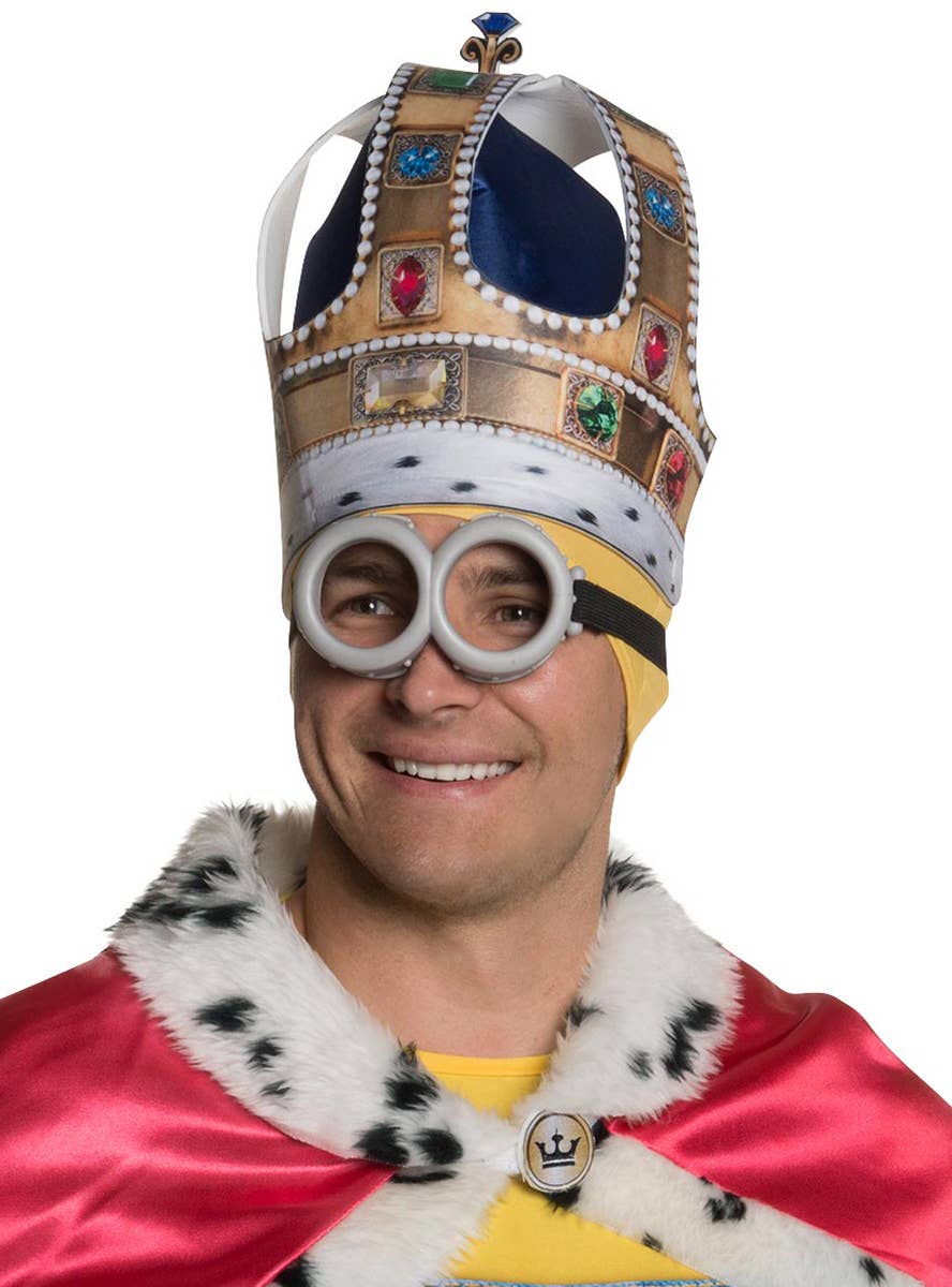 Novelty Minion King Costume Crown
