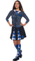 Women's Ravenclaw House Harry Potter Costume Skirt Main Image