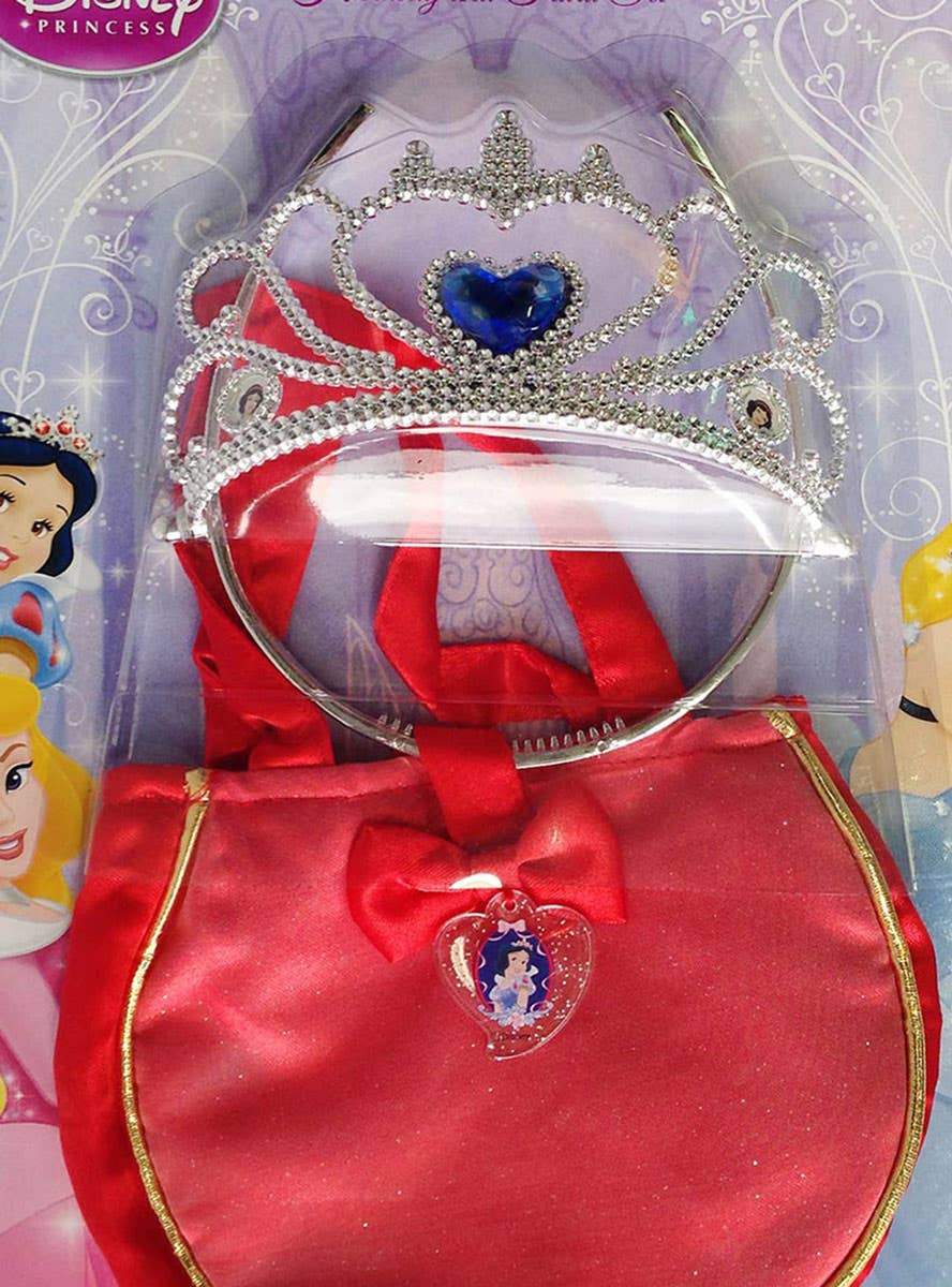 Disney Princess Girls Snow White Tiara and Handbag Set Close Up