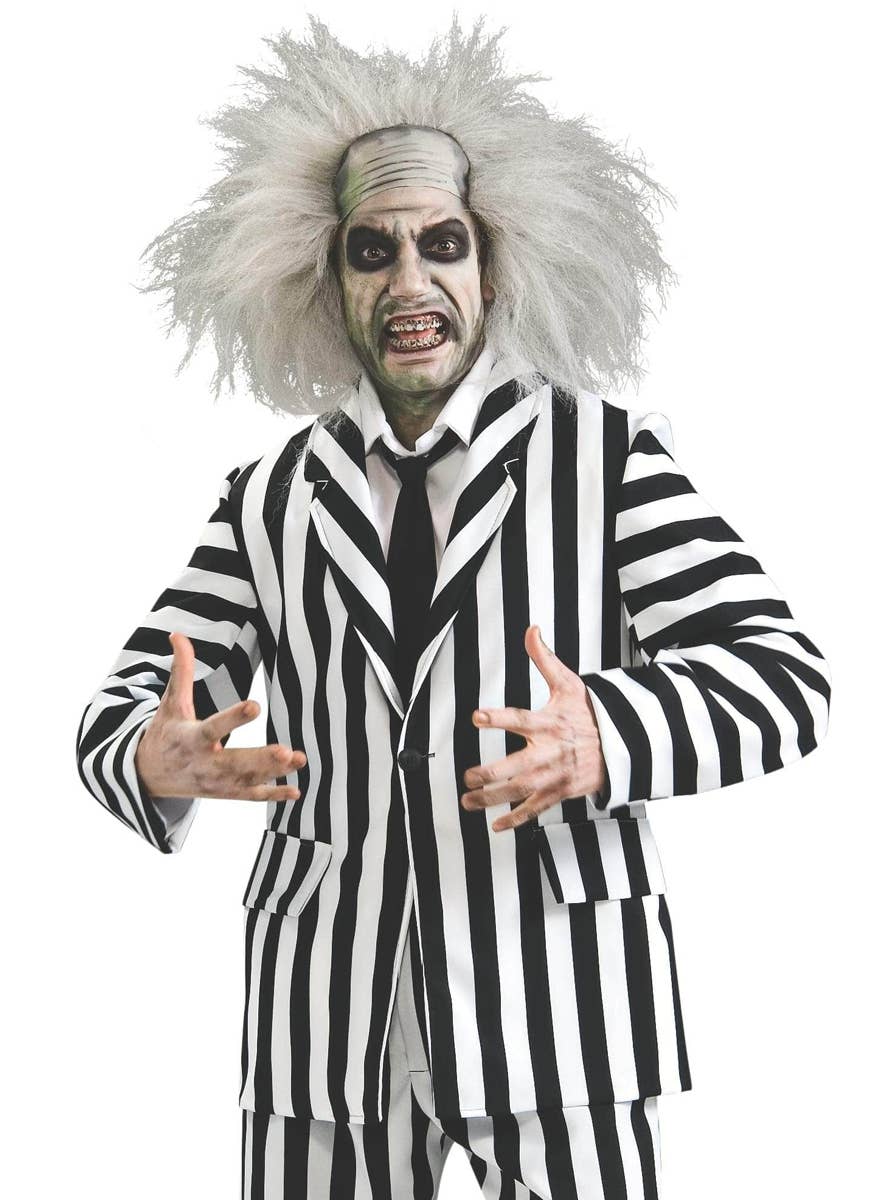 Deluxe Men's Beetlejuice Costume - Close Image