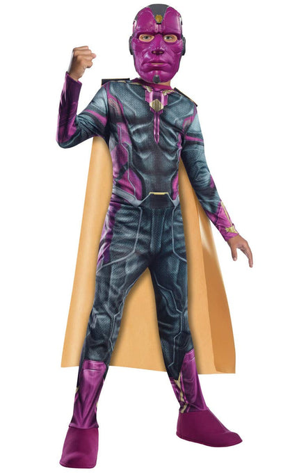 The Avengers 2 Boy's Vision Superhero Costume