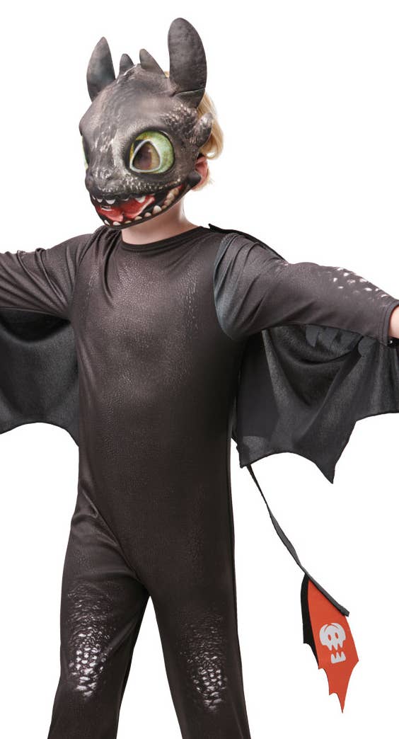 Toothless How to Train Your Dragon The Hidden World Kids Costume Zoom Image