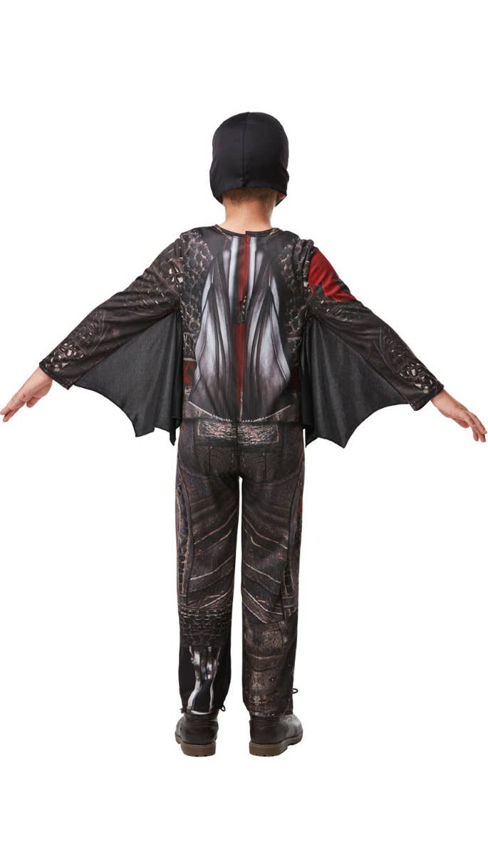 Hiccup Boys Deluxe Battlesuit How to Train Your Dragon The Hidden World Back Image