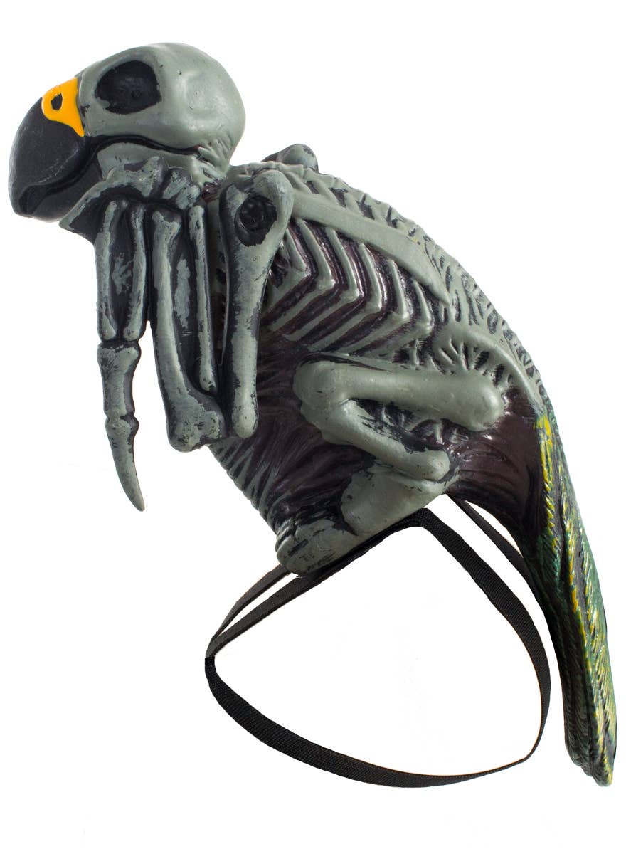 Skeleton Shoulder Parrot Pirate Costume Accessory - Alternate Image