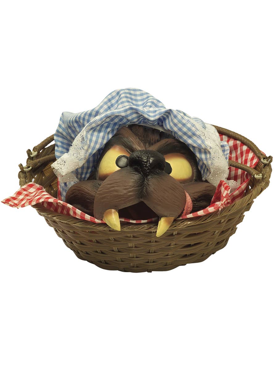 Little Red Riding Hood Wolf Basket Costume Accessory