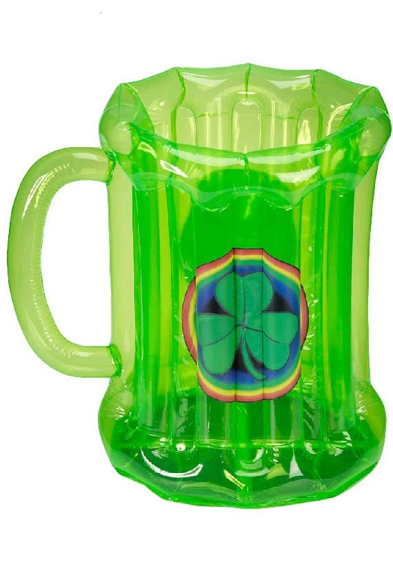 Green Inflatable Beer Stein Novelty Cooler St Patrick's Day