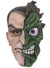 Deluxe Full Head Latex Two Face DC Comics Villain Costume Mask