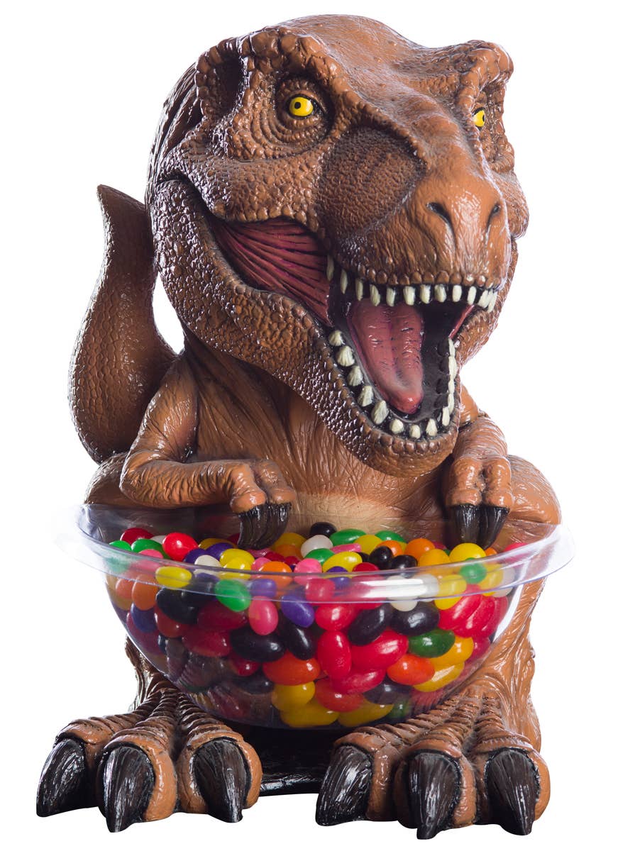 Jurassic World Tyrannosaurus Rex Mini Candy Bowl Halloween Decoration