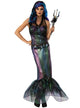 Iridescent Rainbow Shimmer Queen Neptune Mermaid Costume for Women