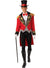 Men's Red Circus Ringmaster Dress Up Costume