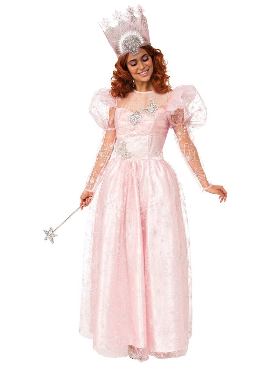 Womens Deluxe Wizard of Oz Glinda Costume - Main Image
