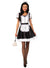 Black and White Classic Sexy French Maid Women's Costume