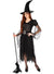 Women's Tattered Black Witch Halloween Costume