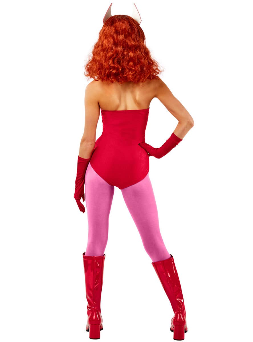 Womens Wandavision Halloween Wanda Costume - Back Image