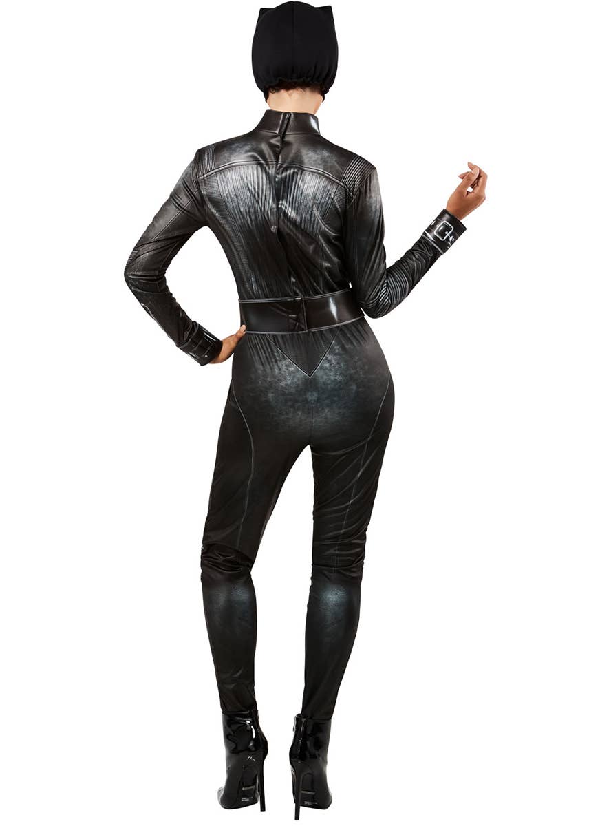 Womens The Batman Selina Kyle Catwoman Costume - Back Image