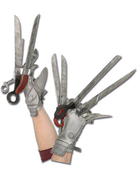 Deluxe Edward Scissorhands Costume Gloves Set