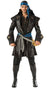 Pirate Captain Blackheart Men's Fancy Dress Costume