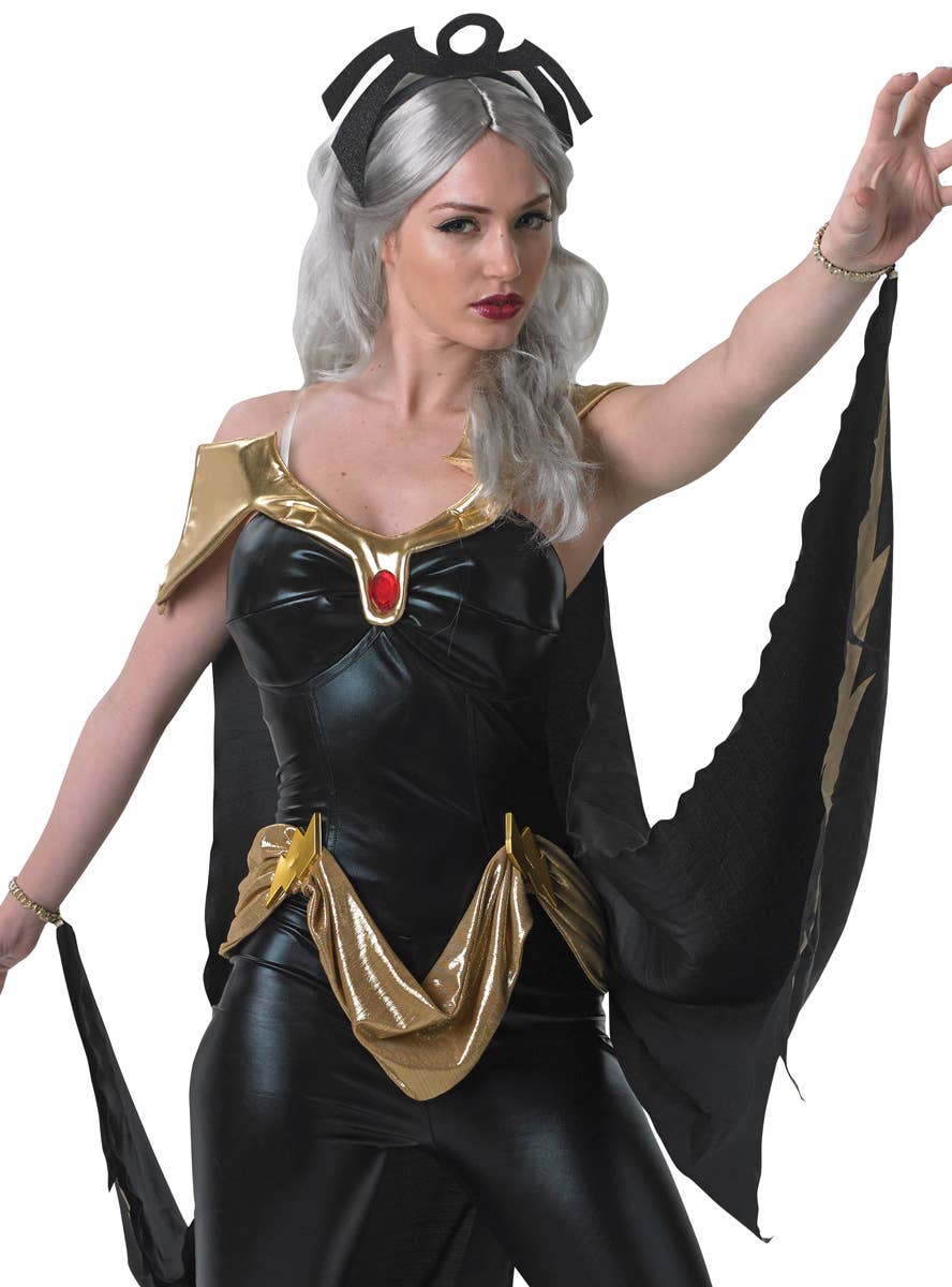 Deluxe X-Men Women's Storm Dress Up Costume - Alternative Image