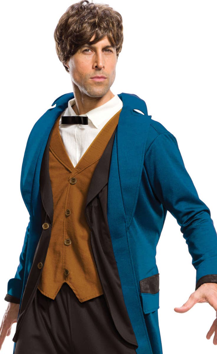 Newt Scamander Mens Harry Potter Fantastic Beasts and Where to Find Them Movie Fancy Dress Costume Zoom Image