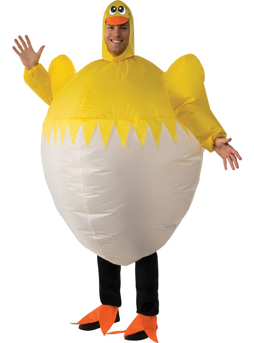 Adult's Novelty Easter Chicken Inflatable Costume 