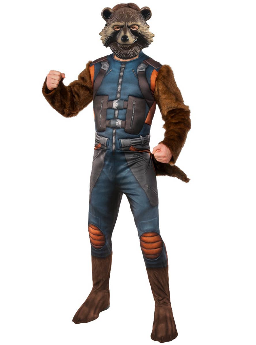 Deluxe Rocket Raccoon Men's Guardians of the Galaxy Costume