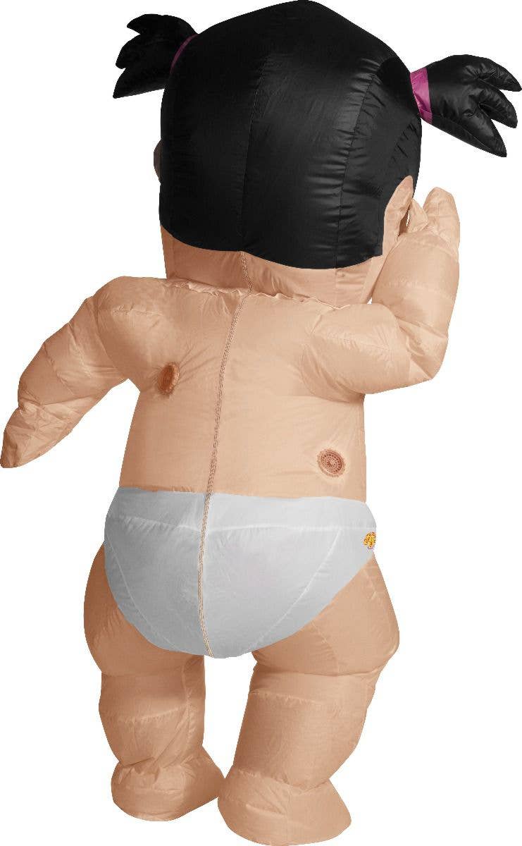 Adult's Inflatable Daddy's Li'l Girl Giant Baby Novelty Costume Alternate Image 