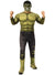 Mens Deluxe Hulk Marvel Comics Fancy Dress Costume - Front Image