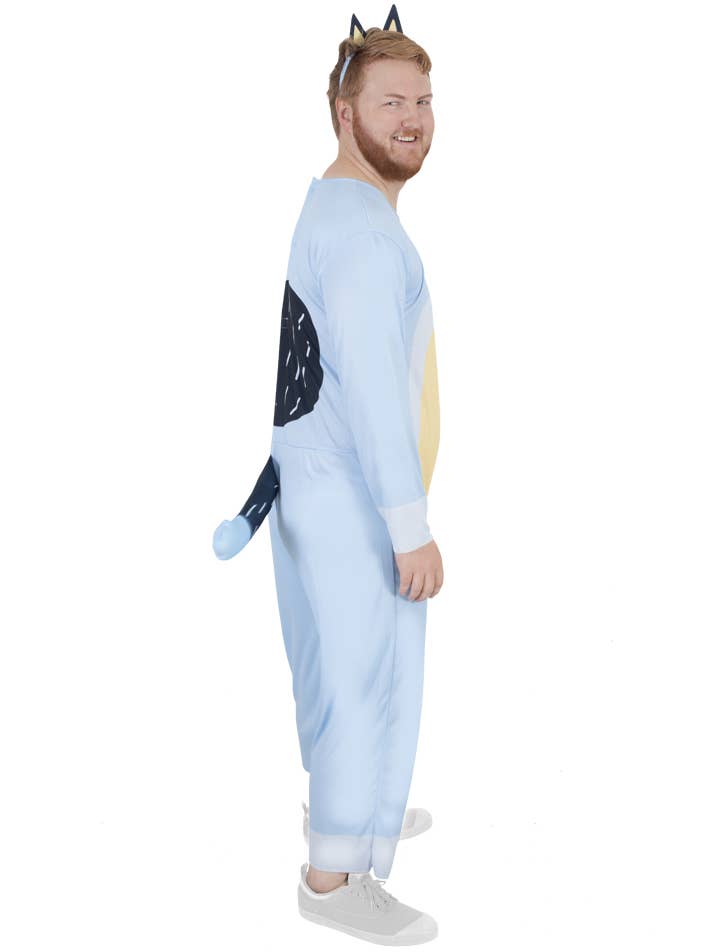 Men's Deluxe Licensed Bluey Costume - Side Image