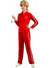 Glee- Sue's  Red Track Suit Women's TV Movie Character Costume Main Image 